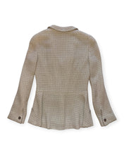 Load image into Gallery viewer, CHANEL Beige Knit Blazer - Cruise 2000