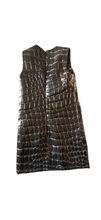 Load image into Gallery viewer, MIU MIU F\W 2015 Runway Embossed Crocodile Dress