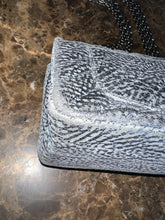 Load image into Gallery viewer, CHANEL 2.55 silver flap bag