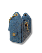 Load image into Gallery viewer, CHANEL Mini 25 Hobo - Denim | Gold Hardware

