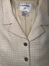 Load image into Gallery viewer, CHANEL Beige Knit Blazer - Cruise 2000
