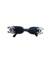 Load image into Gallery viewer, CHANEL CC Logo Rimless Sunglasses
