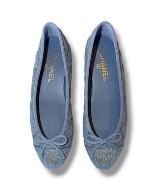 Chanel Denim Ballet Flats – Pre-Fall 2026 Collection