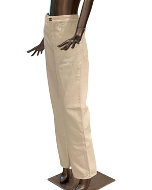 Chanel White Washed Denim Jeans — Spring/Summer 2026 Pre-Collection