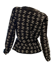 Load image into Gallery viewer, Chanel Monte-Carlo CC Embellished Silk Jacket - Cruise 2022/23
