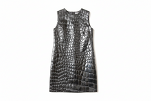 Load image into Gallery viewer, MIU MIU F\W 2015 Runway Embossed Crocodile Dress
