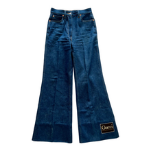 Load image into Gallery viewer, GUCCI by ALESSANDRO MICHELE denim wide leg trousers
