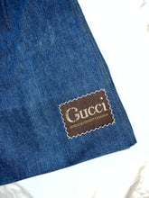 Load image into Gallery viewer, GUCCI by ALESSANDRO MICHELE denim wide leg trousers
